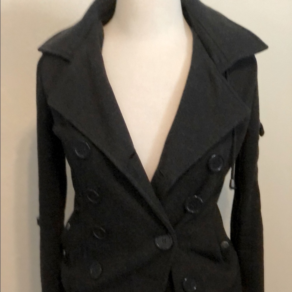 Casual Grey wool light jacket